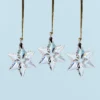Lenox Mini 3-Piece Optic Snowflake Ornament Set