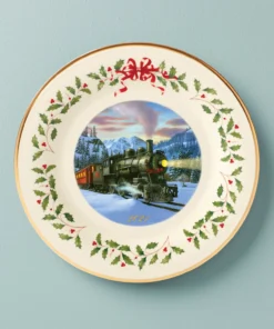 Lenox Home Décor 2021 Holiday Train Plate