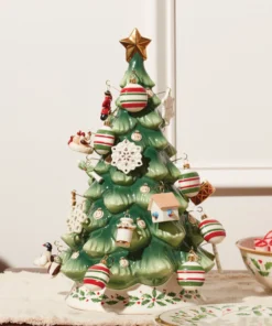 Lenox Treasured Traditions Advent Calendar Tree Set Décor
