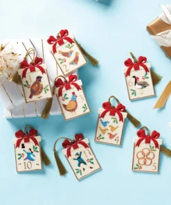 Lenox Twelve Days Of Christmas 12-Piece Ornament Set Ornament Trees