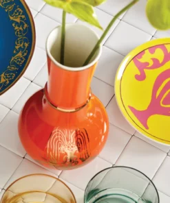 Lenox LX Remix Orange Vase Home Décor 17 Lenox LX Remix Orange Vase Home Décor