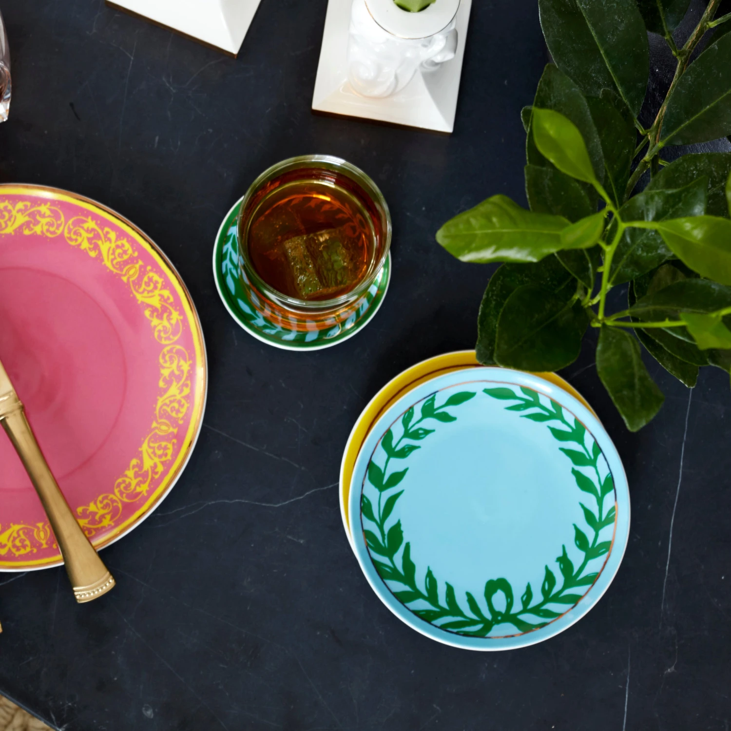 893644_w11.jpg Lenox LX Remix 4-Piece Tidbit Plate Set Dinnerware