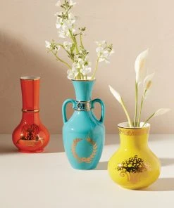 Lenox LX Remix Yellow Vase Home Décor 7 Lenox LX Remix Yellow Vase Home Décor