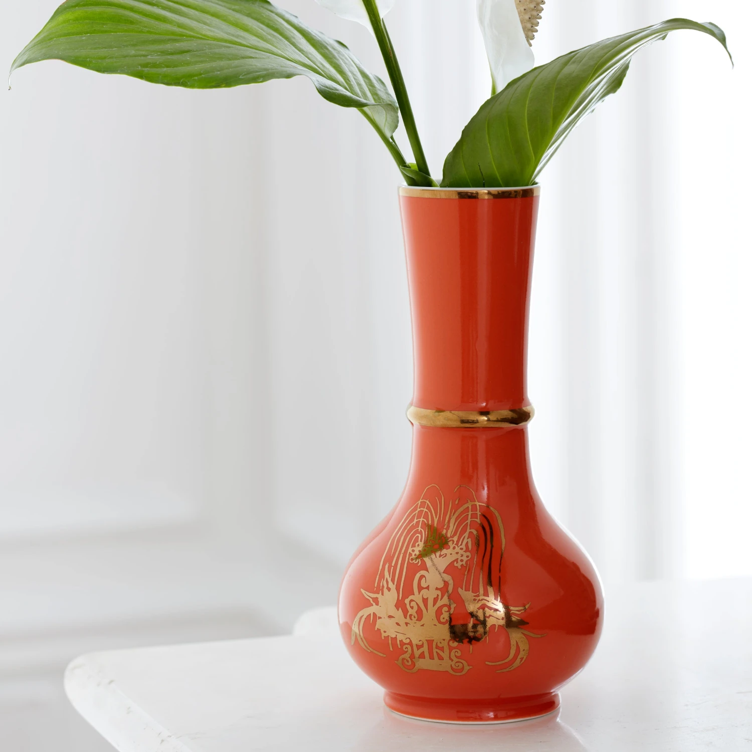 Lenox LX Remix Orange Vase Home Décor 5 Lenox LX Remix Orange Vase Home Décor