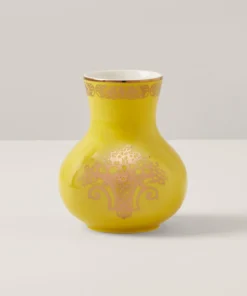 Lenox LX Remix Yellow Vase Home Décor