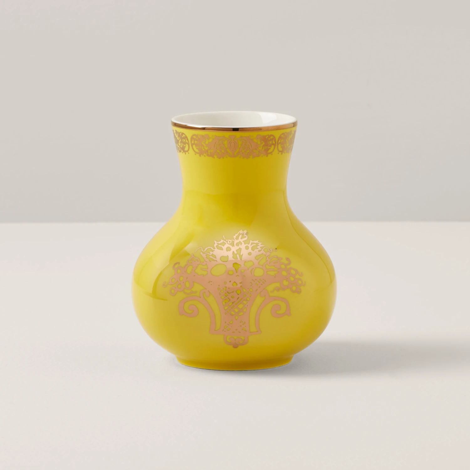 893647_w10.jpg Lenox LX Remix Yellow Vase Home Décor