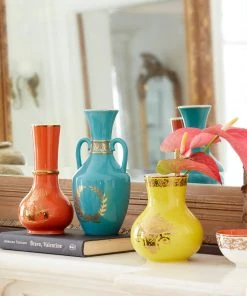 Lenox LX Remix Yellow Vase Home Décor 5 Lenox LX Remix Yellow Vase Home Décor