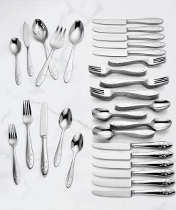 Lenox Butterfly Meadow 65-Piece Flatware Set