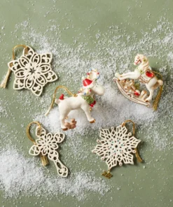 Lenox 2022 Snow Fantasies Cross Ornament 5 Lenox 2022 Snow Fantasies Cross Ornament
