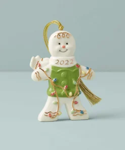 Lenox 2022 Gingerbread Man Ornament