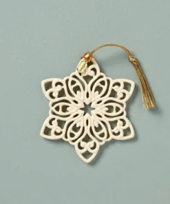 Lenox 2022 Snow Fantasies Snowflake Ornament Annuals