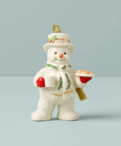 Lenox 2022 Snowman Treats Ornament