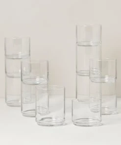 Lenox Drinkware Tuscany Classics Stackable 12PC Glasses