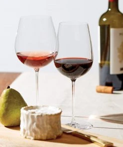 Lenox Signature Series Cool Region 2-Piece Wine Glasses 6 Lenox Signature Series Cool Region 2-Piece Wine Glasses