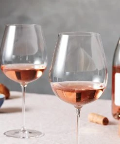 Lenox Signature Series Warm Region 2-Piece Wine Glasses Drinkware 4 Lenox Signature Series Warm Region 2-Piece Wine Glasses Drinkware