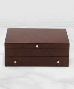 Lenox Mahogany Flatware Chest