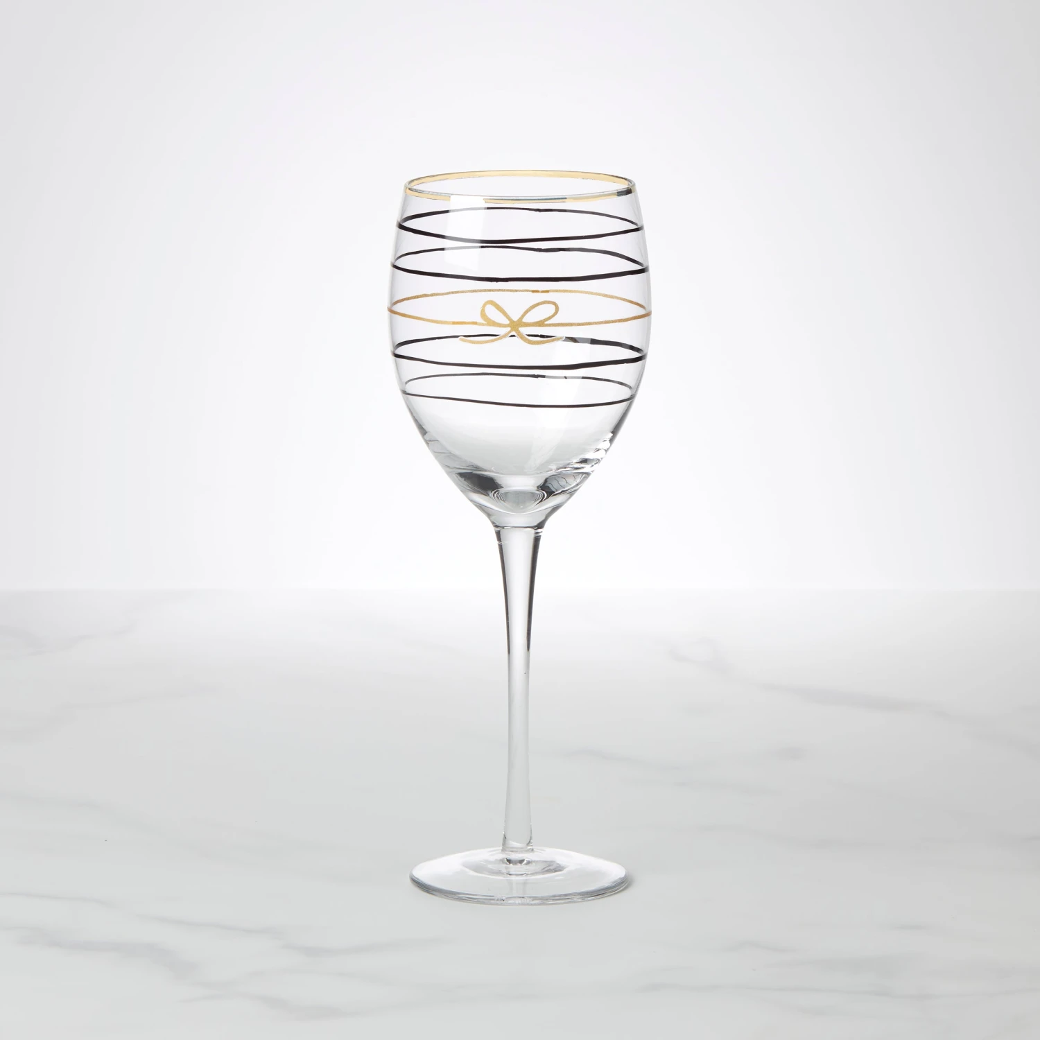 Kate Spade Drinkware Doodle Away Wine Glass 3 Kate Spade Drinkware Doodle Away Wine Glass