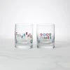 Kate Spade Celebrate 2-Piece Double Old Fashioned Glass Set Drinkware 1 Kate Spade Celebrate 2-Piece Double Old Fashioned Glass Set Drinkware