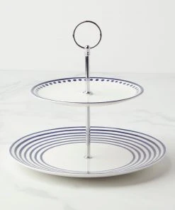 Kate Spade Dinnerware Charlotte Street 2-Tier Server