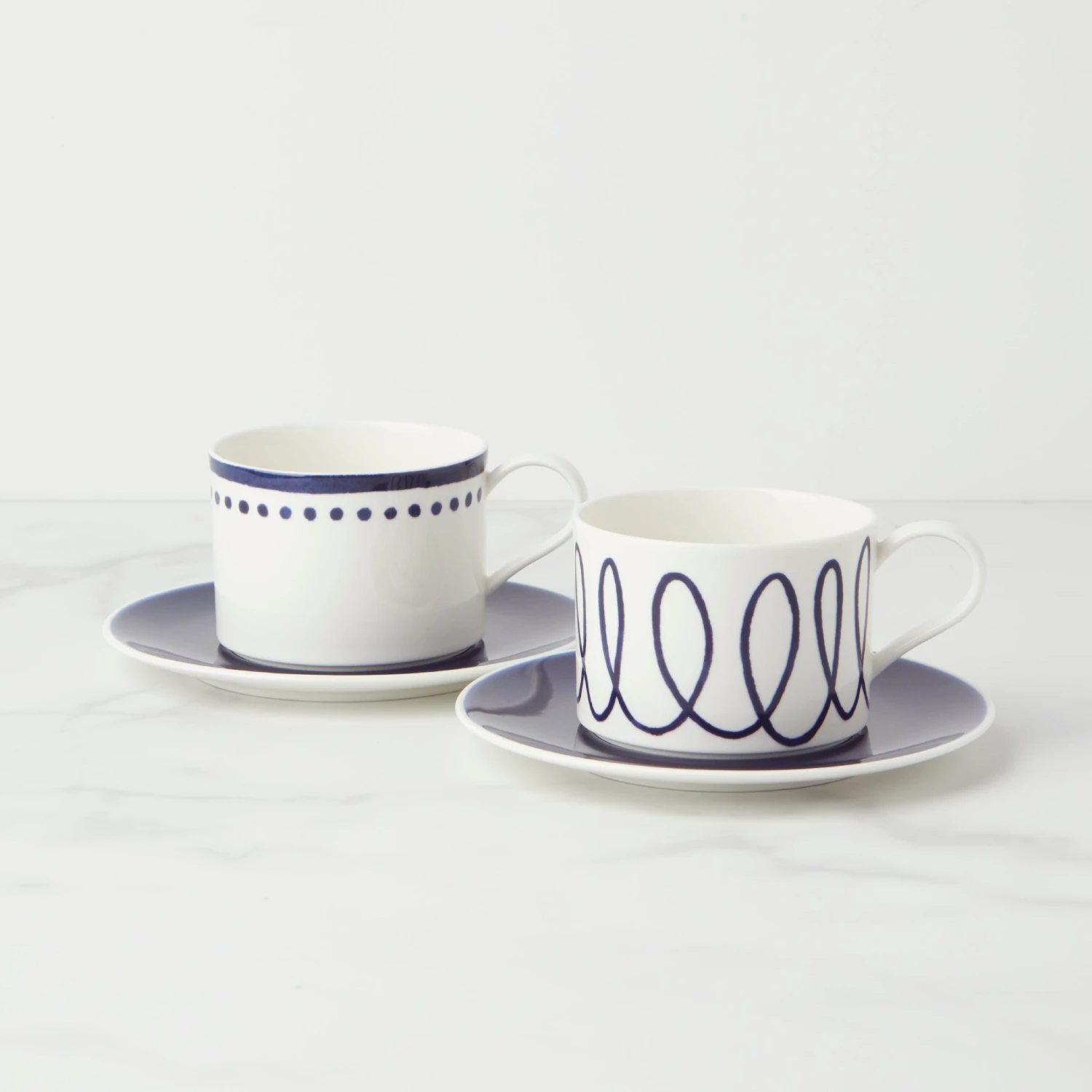 Kate Spade Charlotte Street Cup & Saucer Set 3 Kate Spade Charlotte Street Cup & Saucer Set
