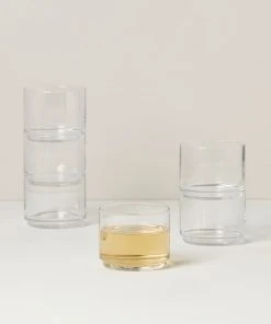 Lenox Drinkware Tuscany Classics Stackable 6PC Short Glasses
