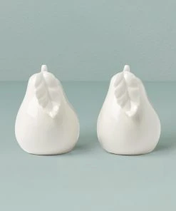 Lenox Wicker Creek Pear Salt & Pepper Set