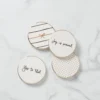 Kate Spade New Arrivals Charmed Life 4pc Coasters