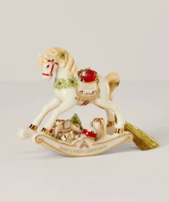 Lenox 2022 Vintage Rocking Horse Ornament