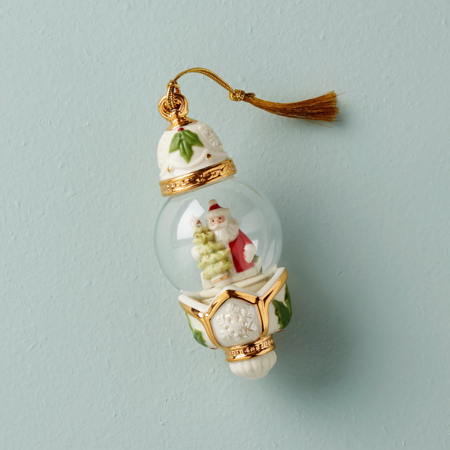 Lenox New Arrivals Santa Globe Ornament 3 Lenox New Arrivals Santa Globe Ornament