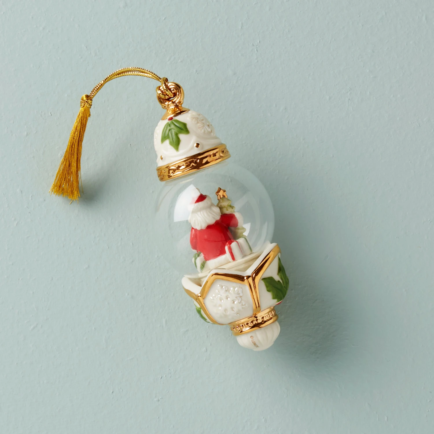 Lenox New Arrivals Santa Globe Ornament 4 Lenox New Arrivals Santa Globe Ornament