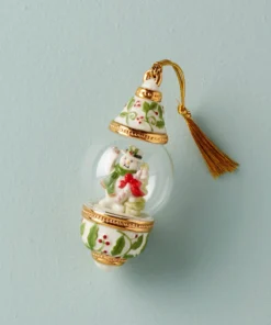 Lenox New Arrivals Snowman Globe Ornament