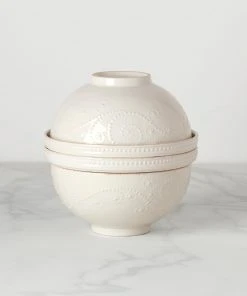 Lenox French Perle 8pc Luna Nesting Dinnerware Set