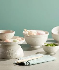 Lenox French Perle 8pc Luna Nesting Dinnerware Set