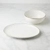 Lenox Dinnerware Trianna White 2pc Serveware Bundle