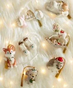 Lenox Personalized Ornaments Baby's First Steps Ornament