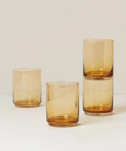 Lenox Drinkware Tuscany Classics Stackable 4-Piece Tall Glasses