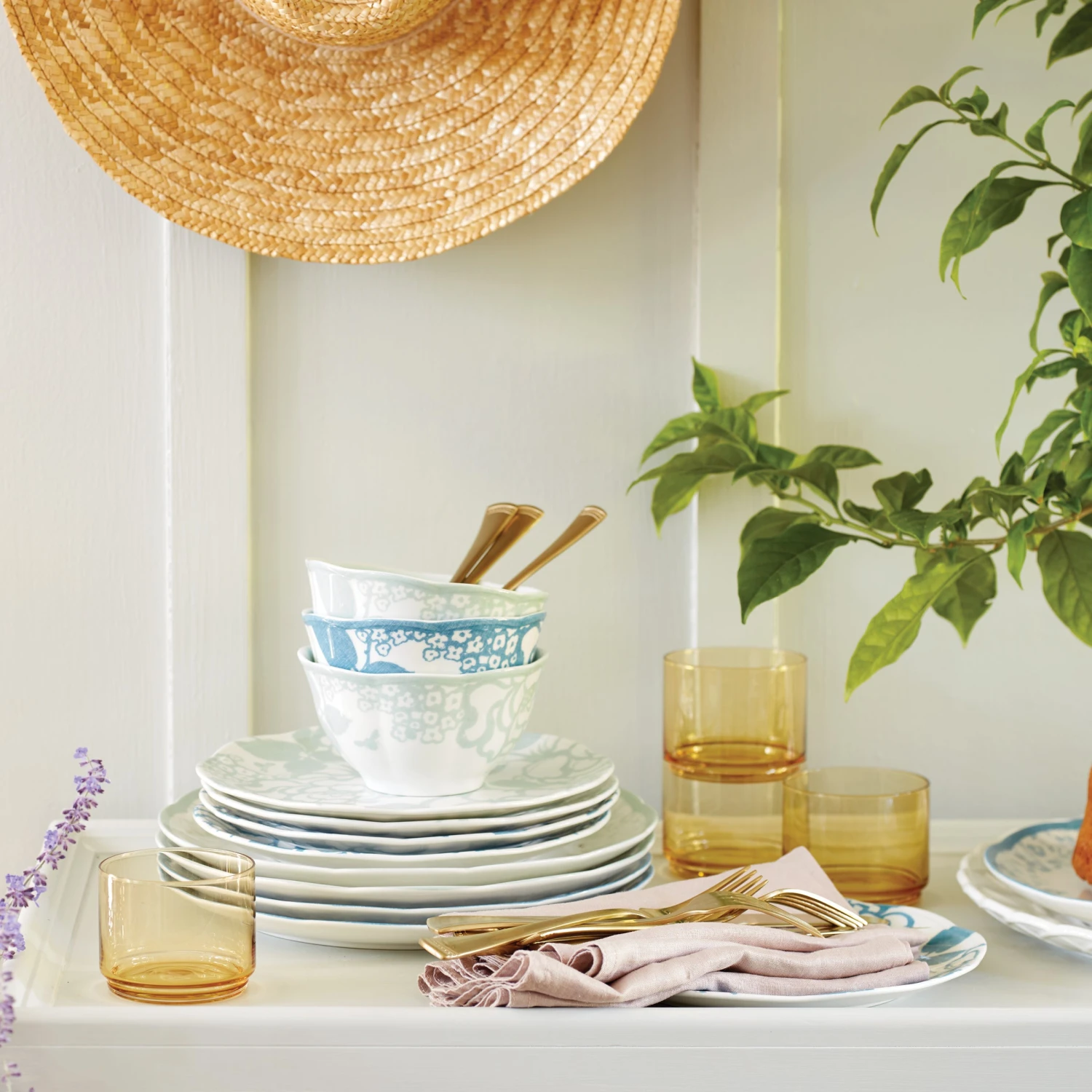 Lenox Tuscany Classics Stackable 4-Piece Short Glasses 7 Lenox Tuscany Classics Stackable 4-Piece Short Glasses