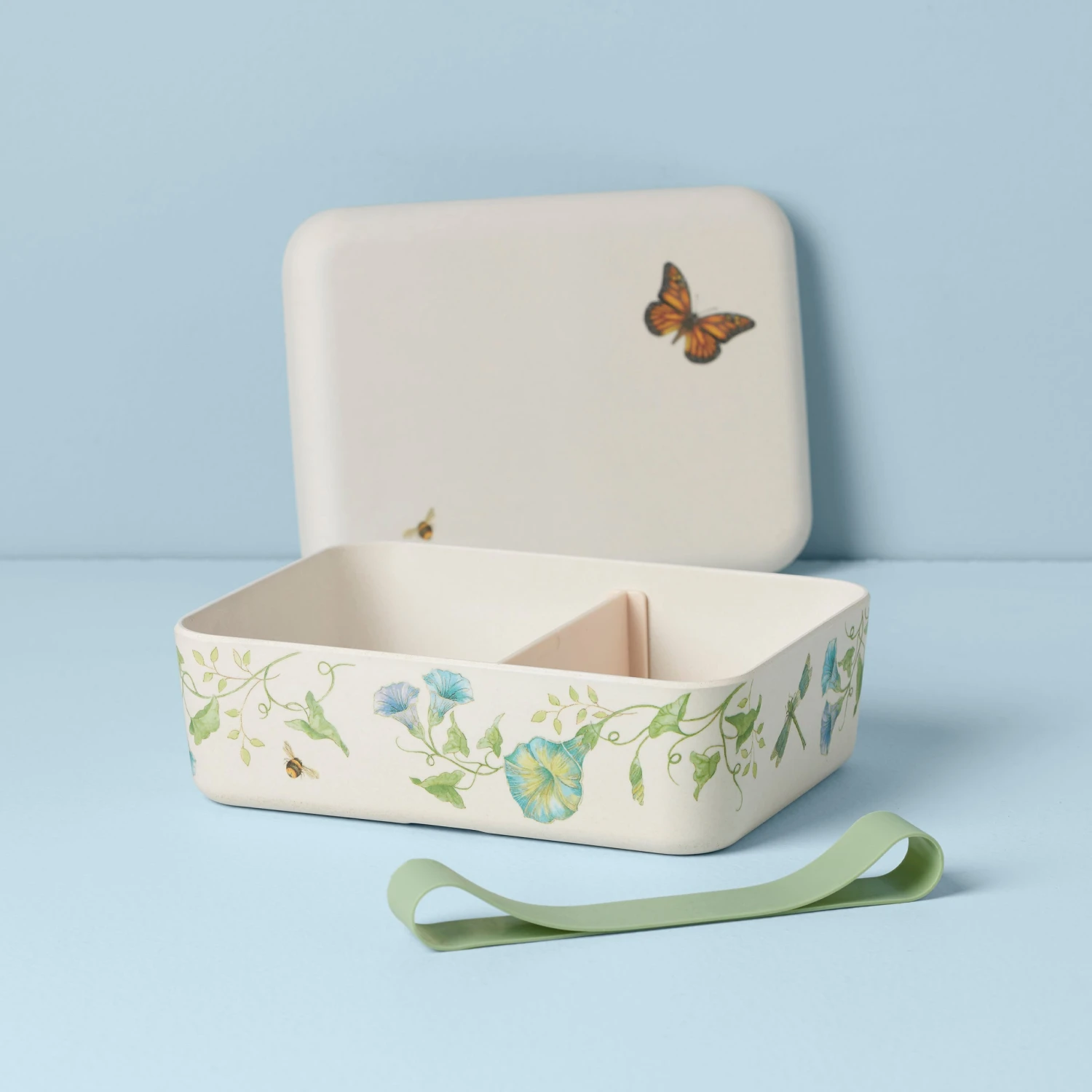 894269_w11.jpg Lenox Kitchen Butterfly Meadow Bamboo Bento Box