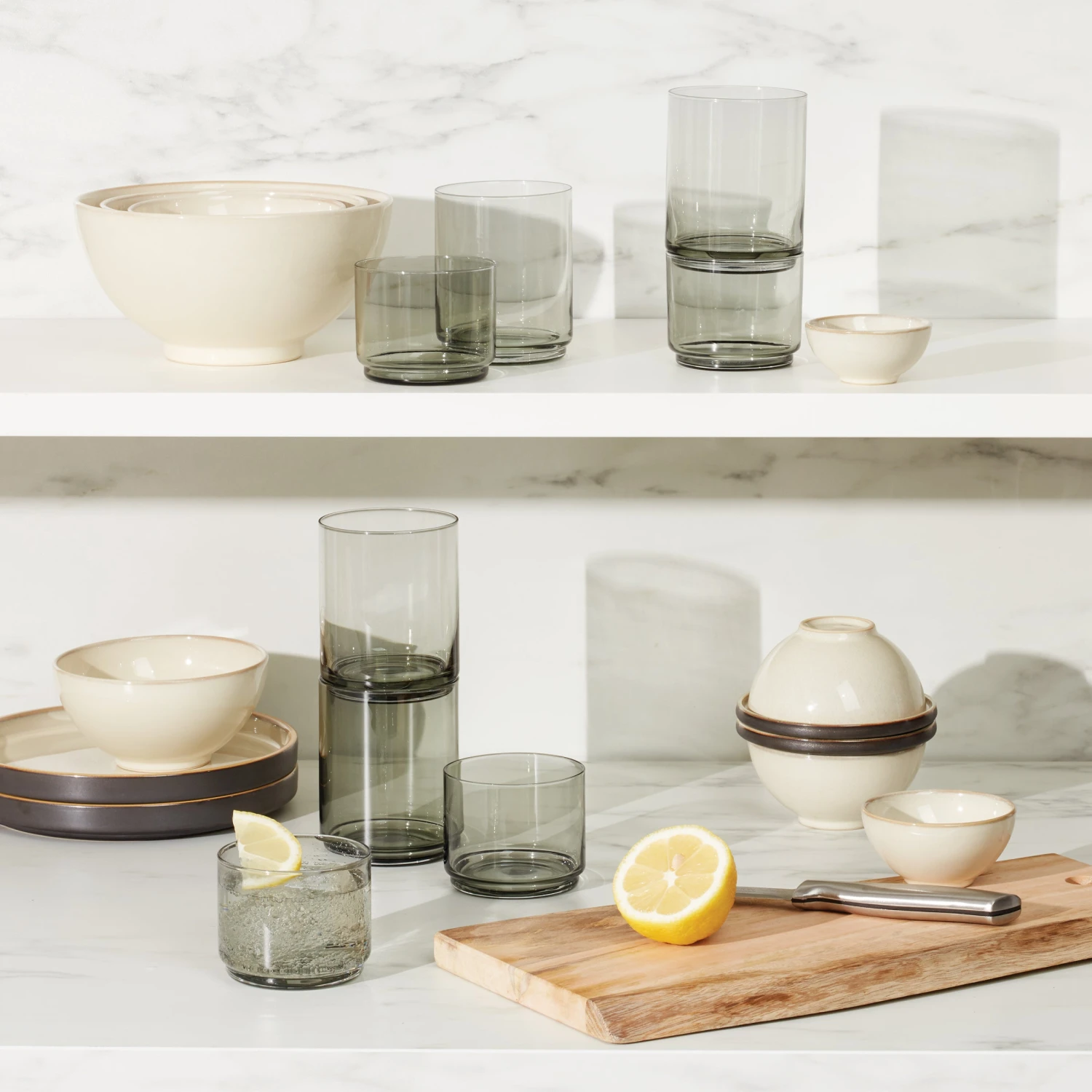 Lenox Tuscany Classics Stackable 4-Piece Short Glasses 19 Lenox Tuscany Classics Stackable 4-Piece Short Glasses