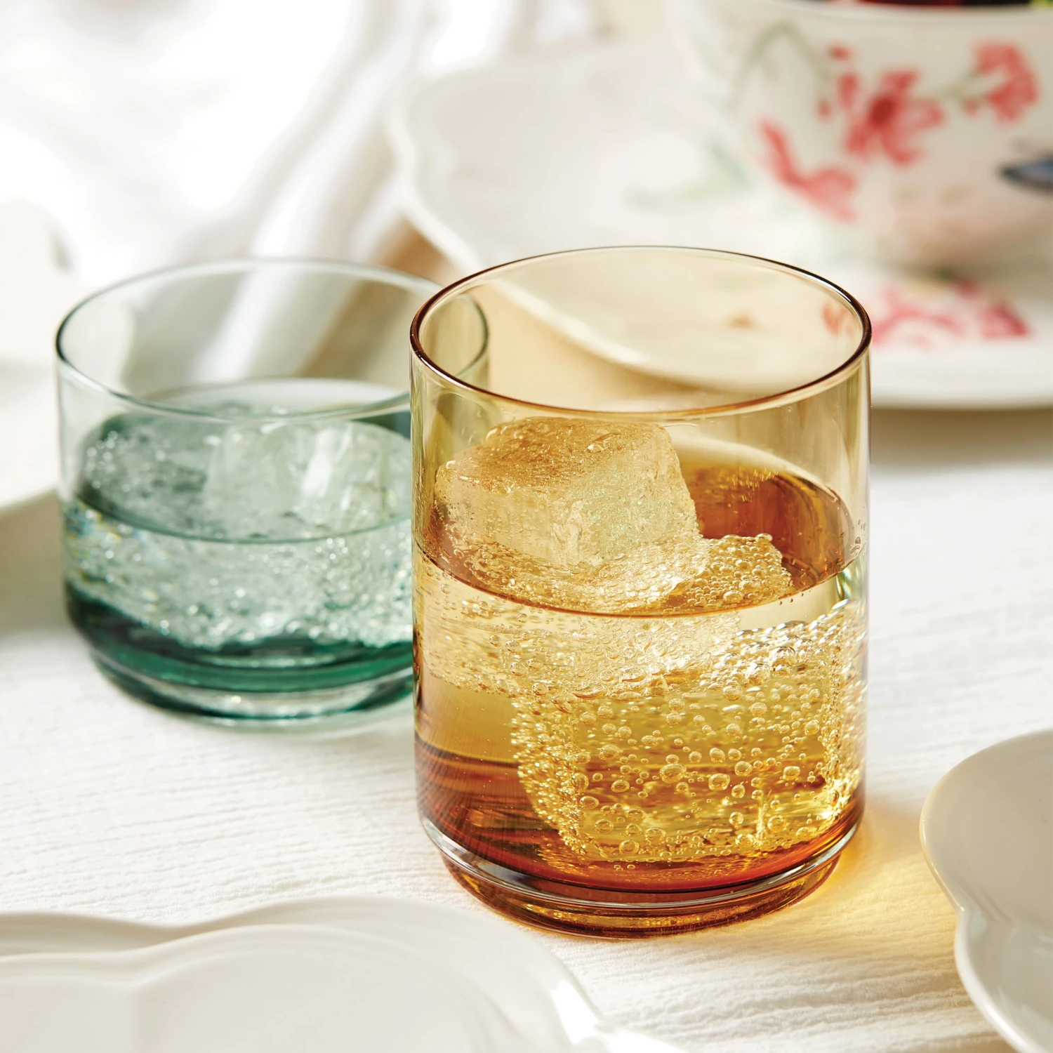 Lenox Tuscany Classics Stackable 4-Piece Short Glasses 24 Lenox Tuscany Classics Stackable 4-Piece Short Glasses