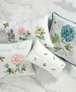 Lenox Butterfly Meadow Pillow 18x18 Home Décor 4 Lenox Butterfly Meadow Pillow 18x18 Home Décor